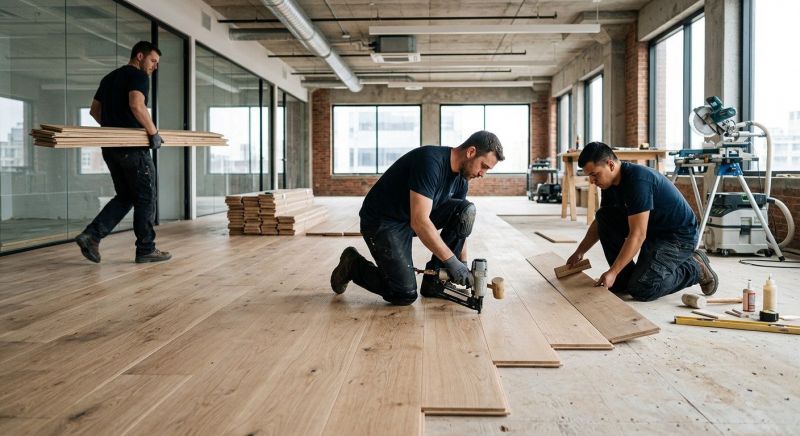 Commercial Hardwood Service in Cobb County, GA