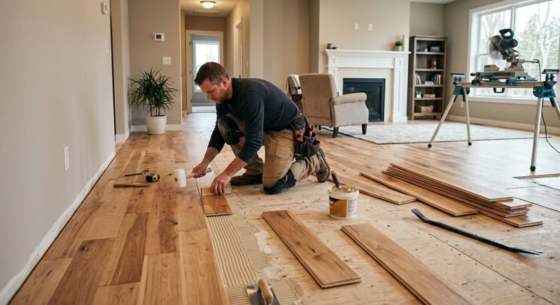 Engineered Wood Installation in Roswell, GA