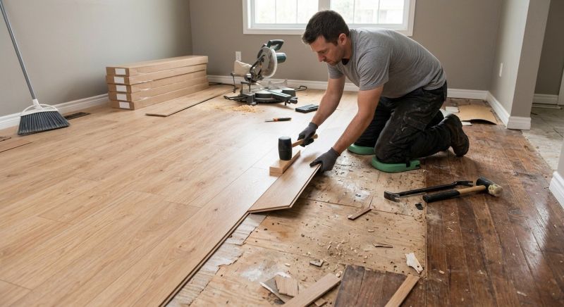 Laminate Floor Installation in Tucker, GA