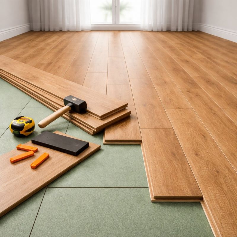 Laminate Floor Remodeling in Roswell, GA