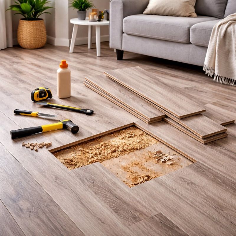Laminate Floor Repair in Cobb County, GA