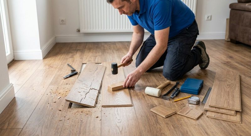 Laminate Floor Repair in Suwanee, GA
