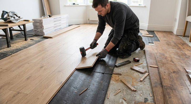 Laminate Floor Replacement in Buford, GA
