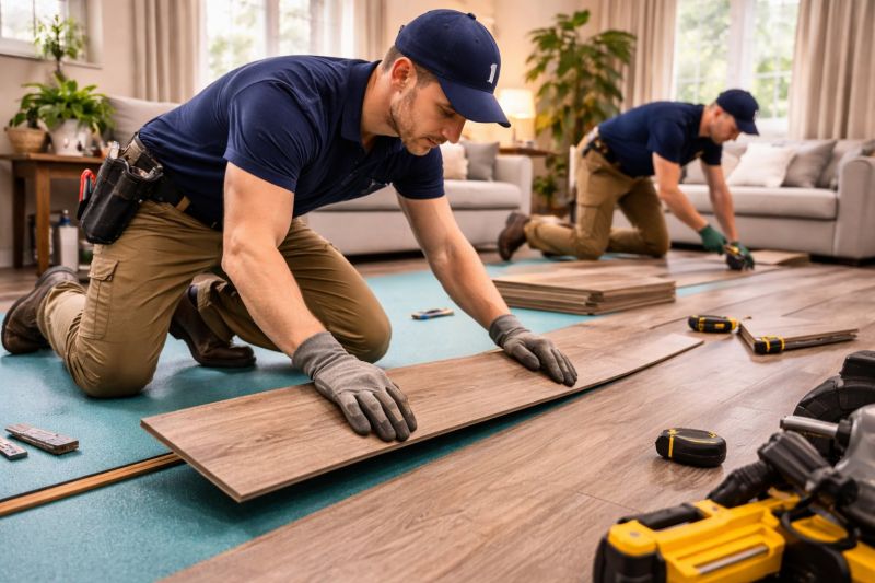 Laminate Floor Replacement in Tucker, GA