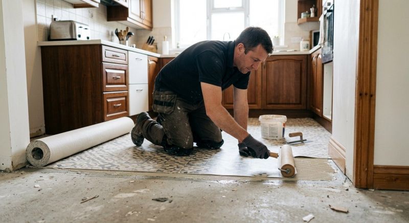 Linoleum Floor Installation in Cumming, GA