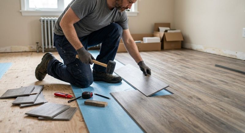 Linoleum Floor Installation in Dekalb County, GA