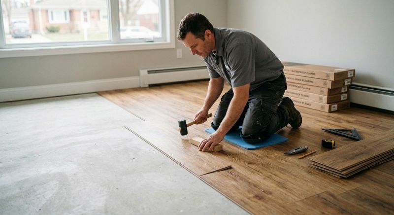 Linoleum Floor Installation in Lithia Springs, GA