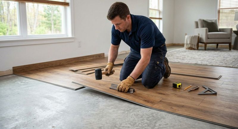 Luxury Vinyl Tile Installation in Ball Ground, GA