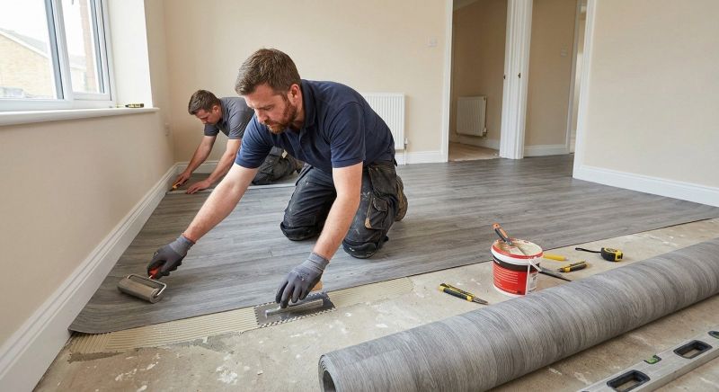 Sheet Flooring Installation in Norcross, GA