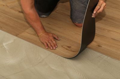 Sheet Linoleum Installation in Roswell, GA