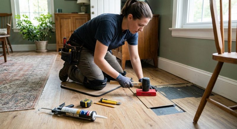 Vinyl Floor Repair in Cumming, GA