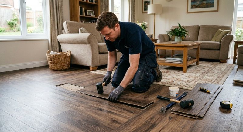 Vinyl Floor Repair in Marietta, GA