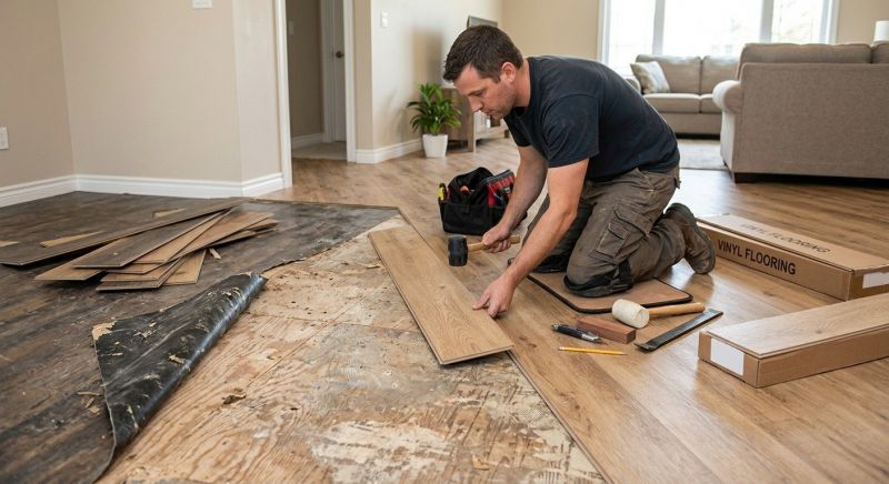 Vinyl Flooring Installation in Lithia Springs, GA