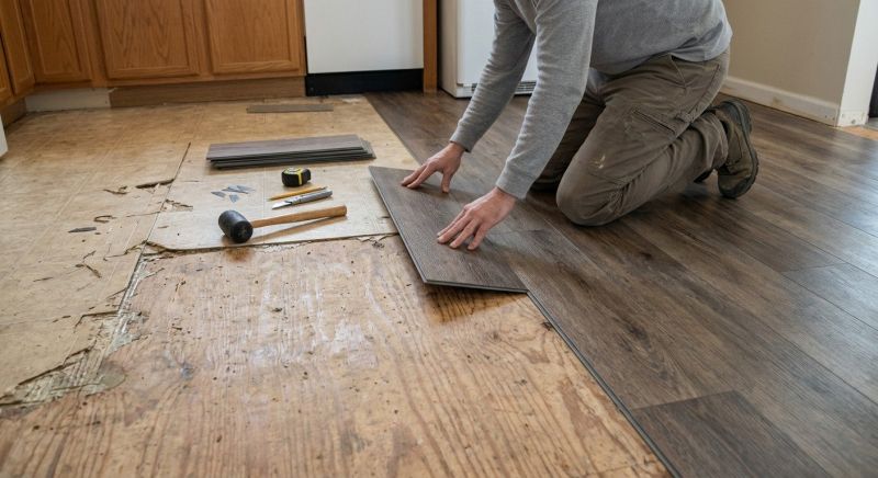 Vinyl Flooring Installation in Suwanee, GA